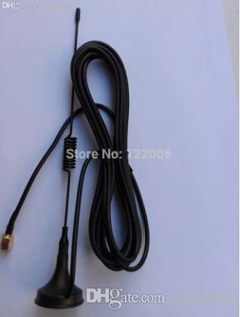 Free shipping(10 pieces/lot) GSM Antenna 900-1800 Mhz 5dbi SMA male plug straight with Magnetic base