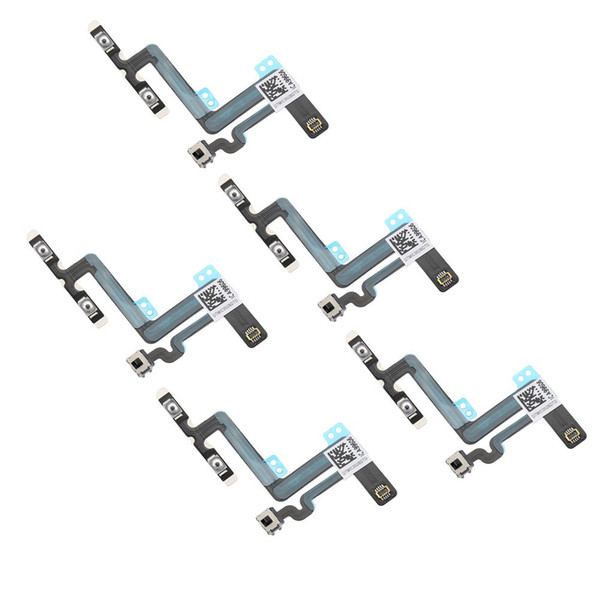 5Pcs Volume Button Connector Flex Cable Replacement for iPhone 6 Plus