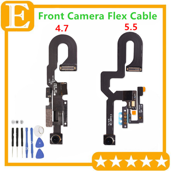 New Front Facing Camera Module Flex Cable for iPhone 7G 7 Plus Small Camera Replacement Parts 10Pcs