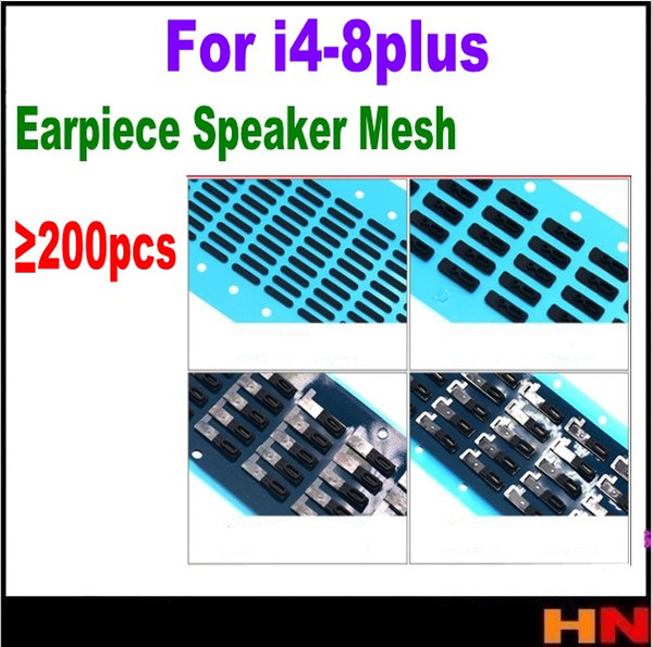 200Pcs for iPhone 4 4s 5 5s 6G 6s 7 8 plus Inner Earpiece Ear Speaker Anti Dust Grill Mesh Rubber Gasket Adhesive