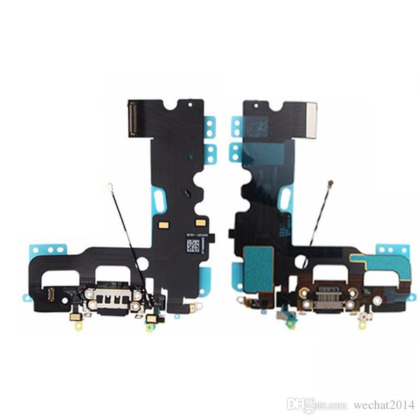 50PCS New USB Dock Connector Charging Port Charger Flex Cable for iPhone 7 7Plus free DHL