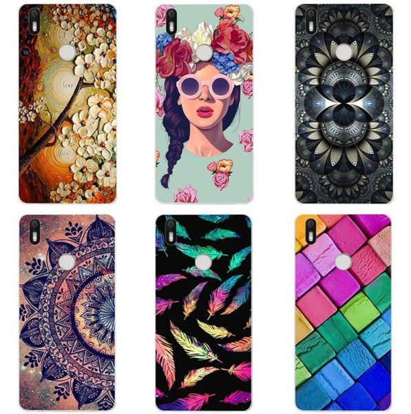 BQ Aquaris X PRO Mobile Phone Case TPU Painted Printing Cartoon Protective Cover Soft Silicone 5.2 Inch