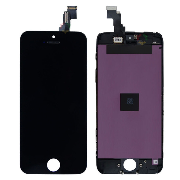 Black Touch Screen LCD Digitizer Assembly Replacement for Apple iPhone 5C