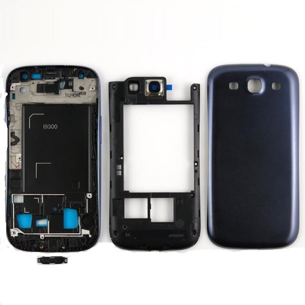 For Galaxy S3 I9300 Genuine Brand New Complete Housing Assembly S3 Replacement Parts DHL EMS