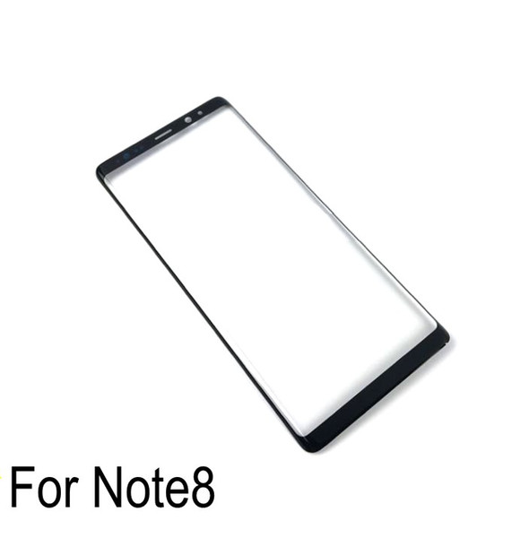 1pcs For samsung galaxy Note 8 Front Outer Screen Glass Lens Repair For Samsung Galaxy Note 8 6.32