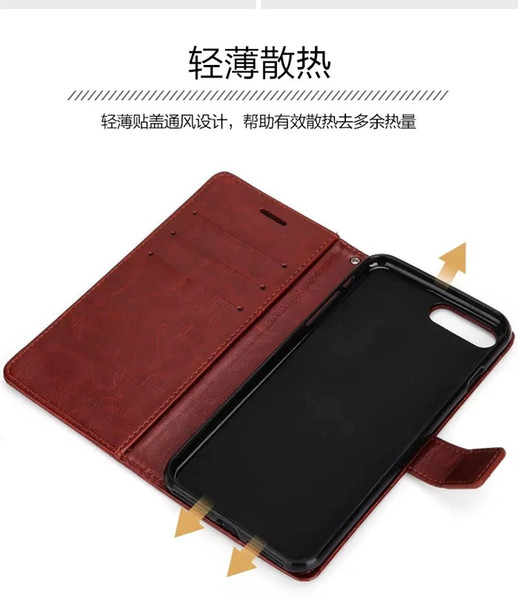 Wallet CasesFor iphone7 8plue x xs max 11 11pro max SamsungA10 A20 ...Case PU Wallet Cases many color many modle