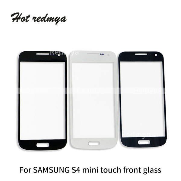 50pcs/lot Front Glass For Samsung Galaxy S4 I9500/I9505 S4 MINI I9195/I9190 Outer Glass LCD Touch Screen Panel Digitizer Sensor Phone Parts