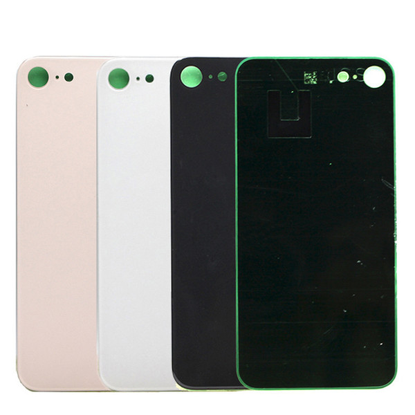 10Pcs OEM Quality For iPhone 8 Plus XR Back Battery Cover Door Rear Glass housing With Adhesive Sticker Replacement Free shipping