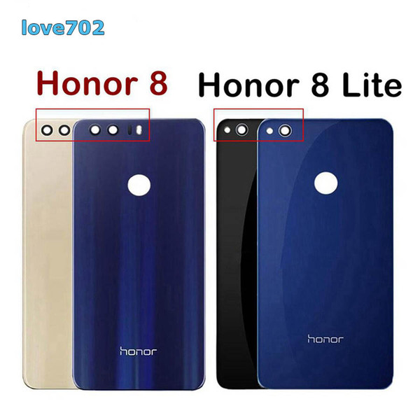 Huawei Honor 8 Lite Back Glass Battery Cover For Huawei Honor 8 Lite Back Glass Cover Honor8 Lite Rear Door Housing Case Panel