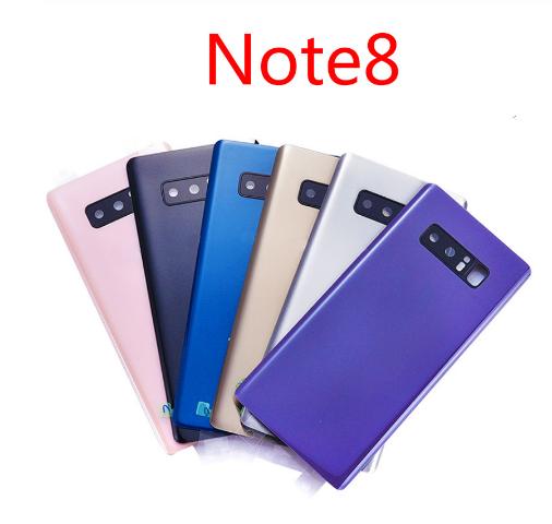 For Samsung Galaxy Note8 Back Glass Back Battery Cover Rear Door G Samsung Back Battery Coverlass Housing +Adhesive Sticker