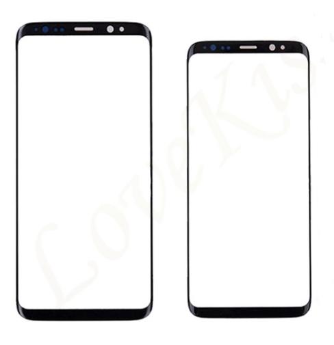 50pcs/lot By DHL Touch panel Replacement For Samsung Galaxy S8 G950 G950F / S8 + plus G955 black Front Outer Glass Lens