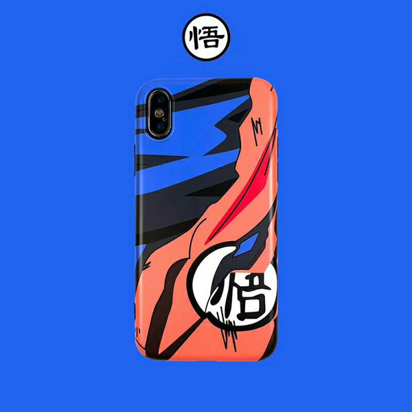 New 2019 Cartoon Wuzi mobile phone shell iPhone 6s 6p X Samsung S8 S9 S10 note8 note9 Classic cartoon Wukong soft shell