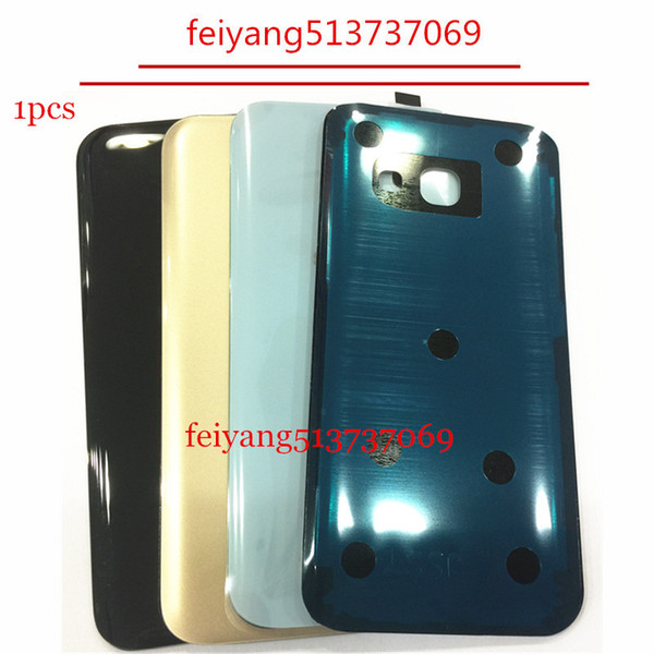 A quality Back Battery Cover Housing Case Glass Rear Door With Adhesive For Samsung Galaxy A320 A520 2017