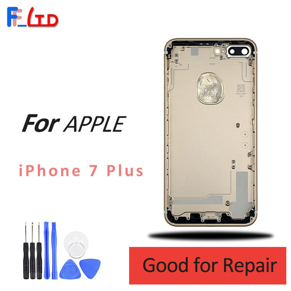 OEM for iPhone 7 Plus Back Housing with Side Buttons Camera Ring Assembly 5.5inch Battery Rear Cover