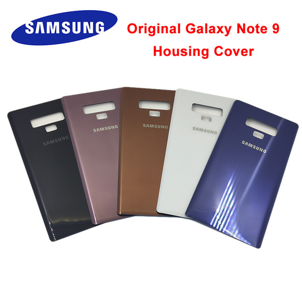 Original Samsung Galaxy Note 9 N960 Back Battery Cover 3D Glass Rear Door Housing Cover Case Replacement For Galaxy note 9