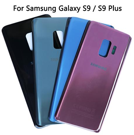 For Samsung Galaxy S9 S9 Plus G960 G960F G965 G965F G965P Back Battery Cover Glass Housing +Adhesive Sticker