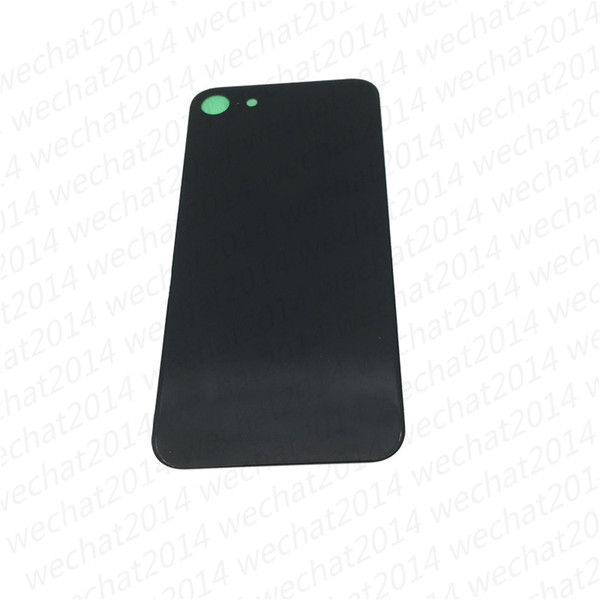 50PCS Back Glass Full Housing Back Battery Door Battery Cover with Adhesive for iPhone 8 Plus X free DHL