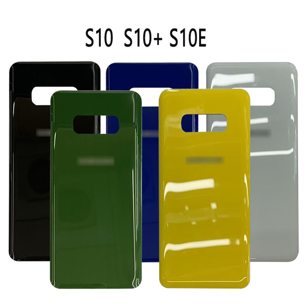 For SAMSUNG S10 S10+Battery Cover Back Battery Cover Door Rear Glass Housing Case for Samsung Galaxy S10 S10 Plus S10E Back housing