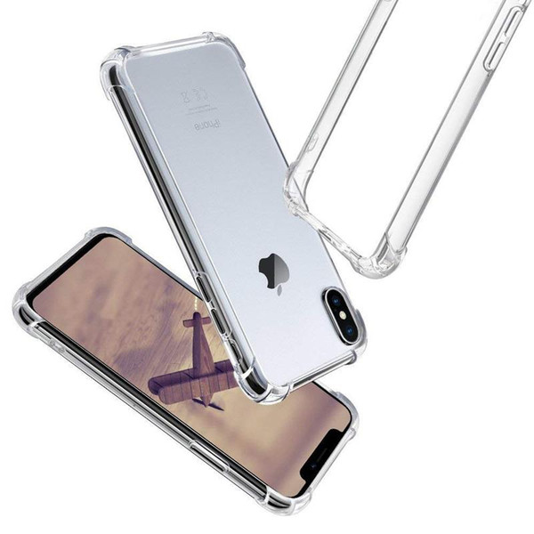 Clear Soft Silicone Transparent TPU Shockproof Cover Case For Samsung galaxy note 9 8 s9 s8plus s7edge J330 J530 J730 s6 s5 s4