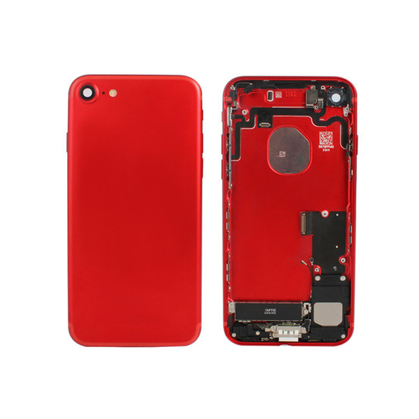 For iPhone 7G 7 Plus 6S 6 Plus 5G 5S SE Full Housing Back Door Battery Cover With Small Parts Free DHL