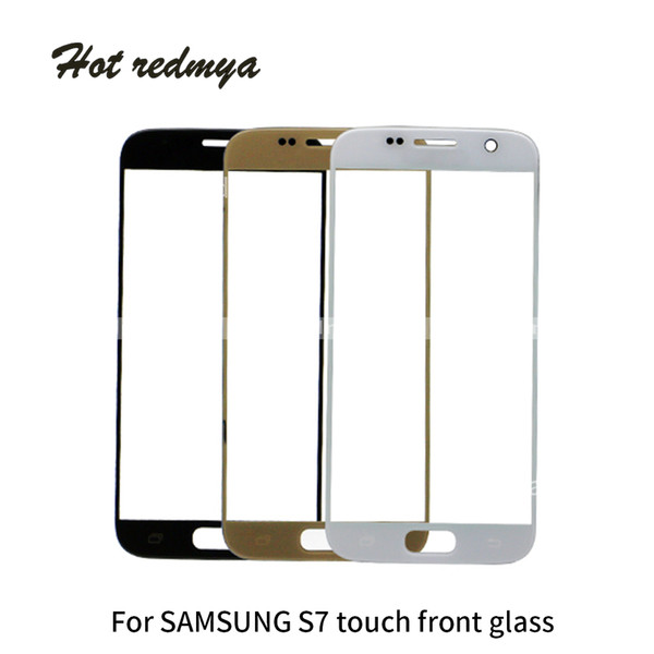 Original S7 Front Glass For Samsung Galaxy S7 G930 Front Touchscreen Glass Lens Phone Screen Panel Digitizer Outer Replacement Phone Parts