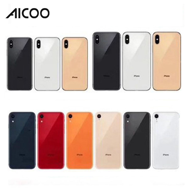 For iPhone XS Max Fake Dummy Phone for iPhone XR XS Glass Dummy Mobile Phone Model Machine for Display Non-Working OPP