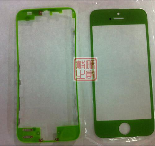 Colorful LCD Bracket Housing Middle Bezel Frame with front glass 2 in 1 for iPhone 5 5G 5SE frame and front glass