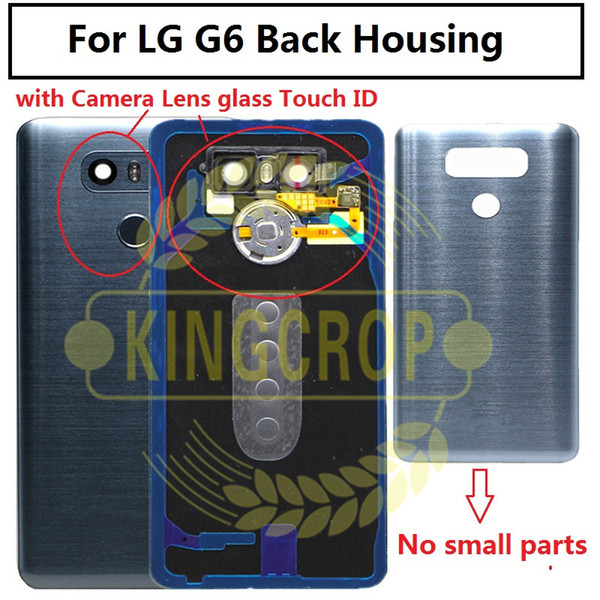 New Back Cover For LG G6 LS993 US997 VS998 H870 H871 H872 H873 Back Glass Battery Cover Rear Door Housing With Adhesive Sticker