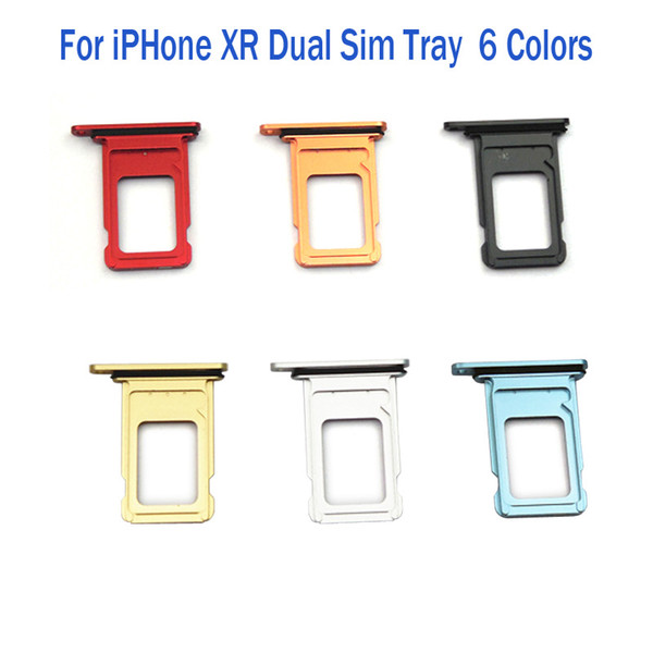 New A1920 A1984 SIM Card Reader Socket Tray Holder Slot Module For iPhone XS XS MAX XR Sim Tray Adaptor With Open Ejector Replacement Parts