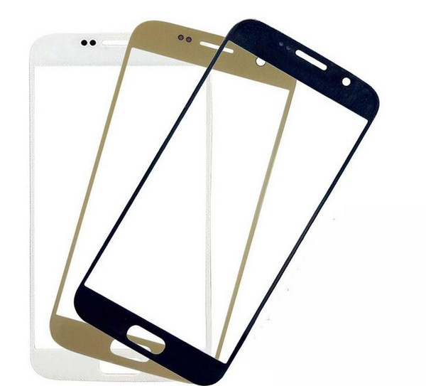 For samsung S7 Gold Blue(black) White Replacement LCD Front Touch Screen Glass Outer Lens for Samsung S7 G930 G9300