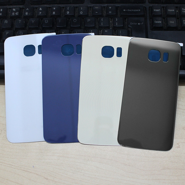 Rear Door Battery Back Housing Glass Cover case For Smart Phone,Mobile phone,Android phone Real Back Cover+Adhesive