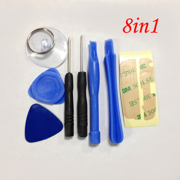 160pcs 8 in1 mobile phone repair tools lever open dial the slice of sucker for mobile phone repair tools Hand tools,