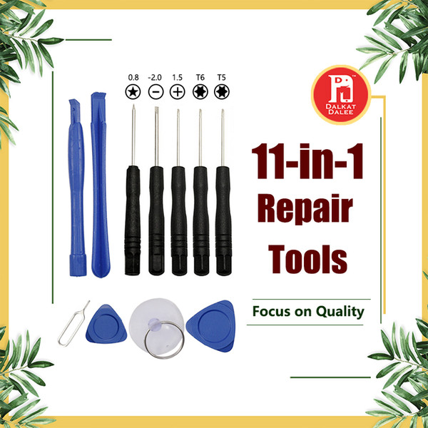 11 in 1 Screw Driver Tool Kits Cell Phone Repair Replecement Tools Set For iPhone iPad Samsung Sony Motorola LG Blackberry Free DHL