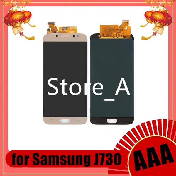 LCD Replacement For Samsung Galaxy J7 Pro 2017 J730 J730F LCDs Screen Display Touch Digitizer Assembly Brightness Adjustment free shipping
