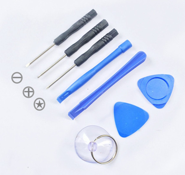 HOT Cell Phone Reparing tools 8 in 1 Repair Pry Kit Opening Tools Pentalobe Torx Slotted screwdriver For Apple iphone OTH259