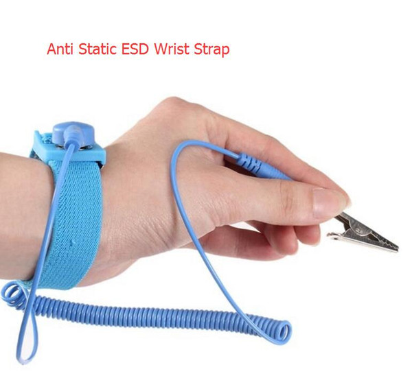 New High Quality Wrist Strap Anti Static Brand ESD Adjustable Discharge Band Grounding Bracelet Electronic Prevent Static Tools