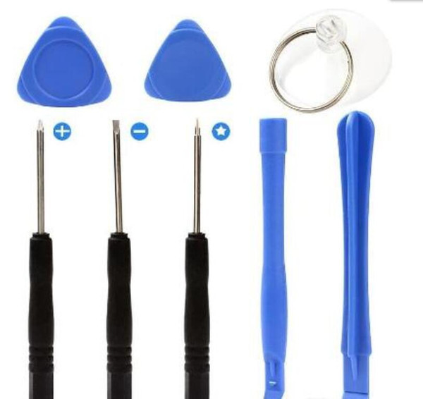 Cell Phone Reparing tools 8 in 1 Repair Pry Kit Opening Tools Pentalobe Torx Slotted screwdriver For Apple iPhone 4 4S 5 5s 6 hot sale.