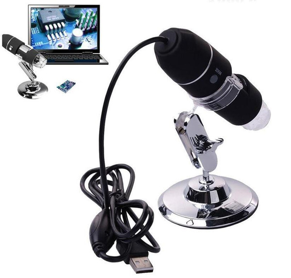 1000X LED Digital Microscope USB Microscopio Endoscope Camera LED Microscope Metal Base Portable Hand Held Endoscope