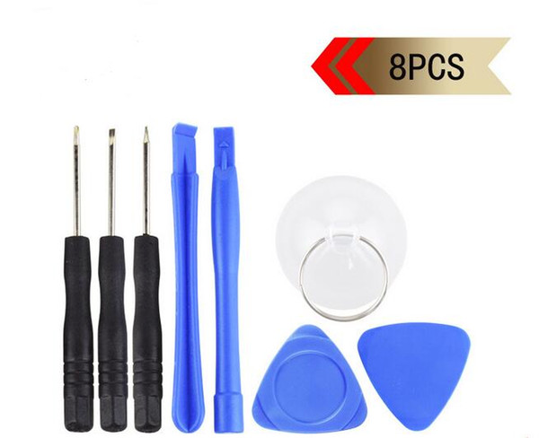 8 in 1 REPAIR PRY KIT OPENING TOOLS With 5 Point Star Pentalobe Torx Screwdriver For iPhone5 5S 6 6S 8in1 tools