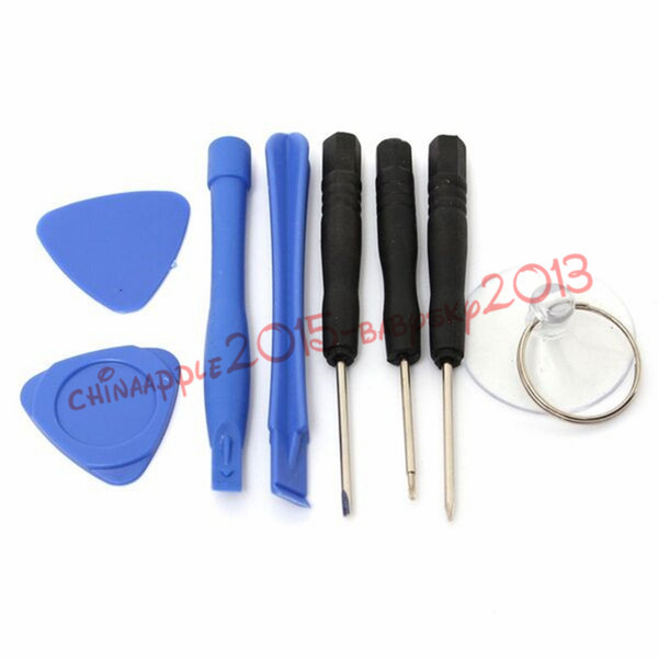 Reparing tools 8 in 1 Repair Pry Kit Opening Tools Pentalobe Torx Slotted screwdriver For iPhone 4 4S 5 5s 6 moblie phone