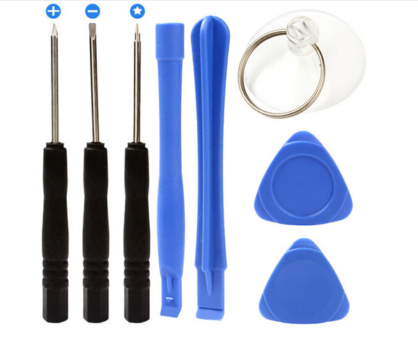 8 in 1 Repair Pry Kit Opening Tools With 5 Point Star Pentalobe Torx Screwdriver For APPLE iphone 4S 5 6 6S Plus