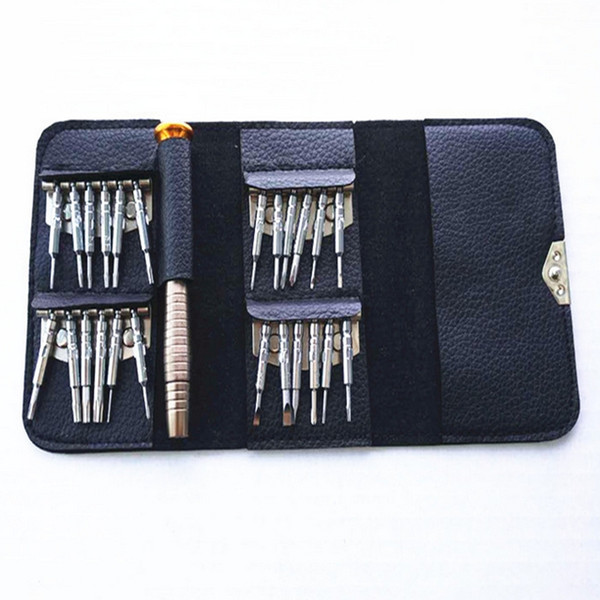 Wholesale 25 in 1 Torx Screwdriver Repair Tool Set For iPhone Cellphone Tablet PC mobile phone repair tool torx t2 tools