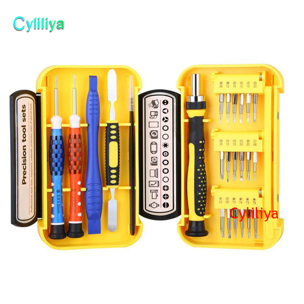 Multifunctional Mobile Phone Dismantling 24 in 1 Repair Dismantle Tools Kit Screwdrivers For Computer iPhone Samsung