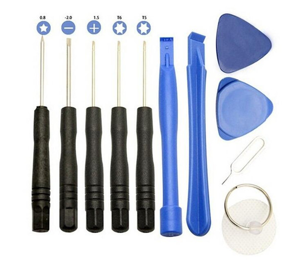 11 in 1 Mobile Phone LCD Screen Battery Opening Pry Repair Tool Kit Screwdriver Set For iPhone Samsung Accessory Cell Phone Repairing Tools