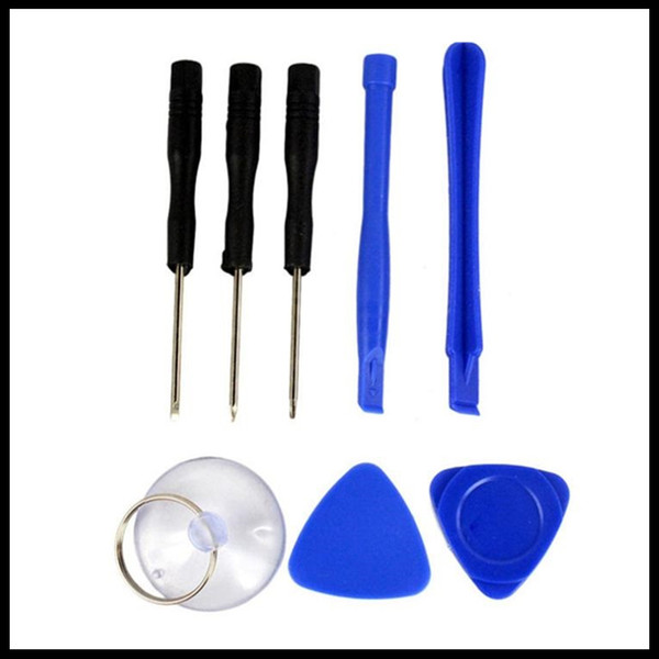 8 in 1 Cell Phone Reparing tools Repair Pry Kit Opening Tools Pentalobe Torx Slotted screwdriver For Apple iphone