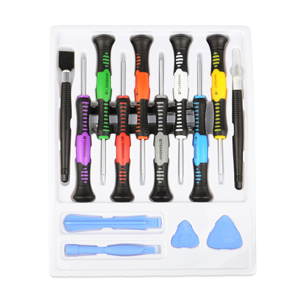 16 in 1 Multi-Bit Repair Tools Kit Set Torx Screwdrivers For PC Laptop Cellphone With Retail Package