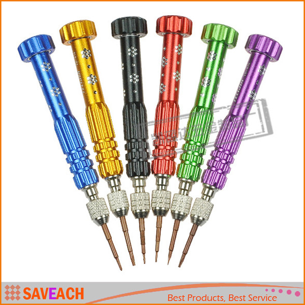 New 5 in 1 Repair Open Tools Kit Screwdrivers For iPhone Samsung Galaxy HOT Free Shipping