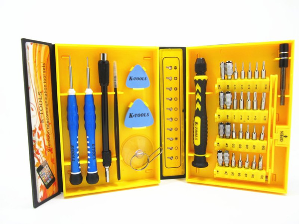 38 in 1 Repair Tools Mini Magnetic Precision Screwdriver Set Kit Opening Repair Phone Tools Set for iphone 6 Samsung ipad Cell phone