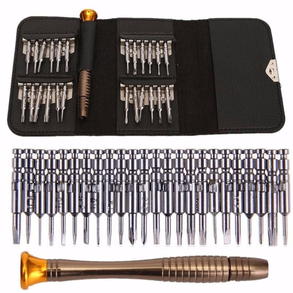 Cell Phone Repair Tools Set 25 in 1 Precision Torx Screwdriver for iPhone Laptop Cellphone Electronics