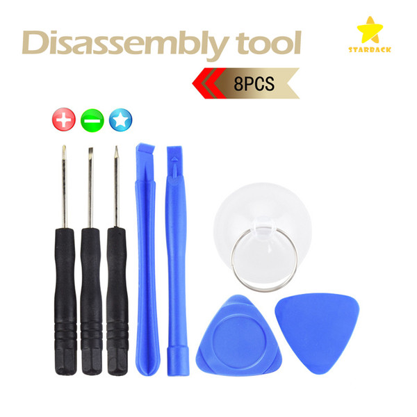 8 in 1 Repairing Tools Repair Pry Kit Opening Tools With 5 Point Star Pentalobe Torx Screwdriver for iphone 4S 5 6S Plus